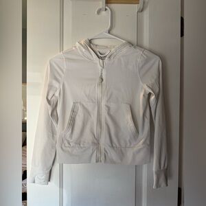 Athleta Girl White Hoodie